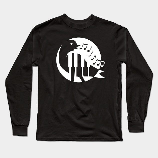 White Logo Standalone Long Sleeve T-Shirt by STANCE Seattle Choir